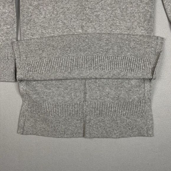 Anthropologie Moth Women's XS Tunic Sweater Rayon Blend Loose Fit Mock Neck Gray - Picture 4 of 11